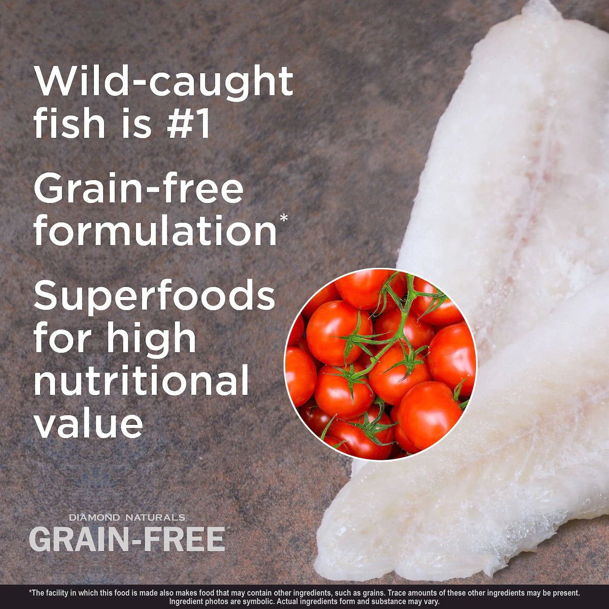 Diamond Naturals Grain Free Dog Food, Wild-Caught Whitefish And Sweet Potato, 28-lb Bag
