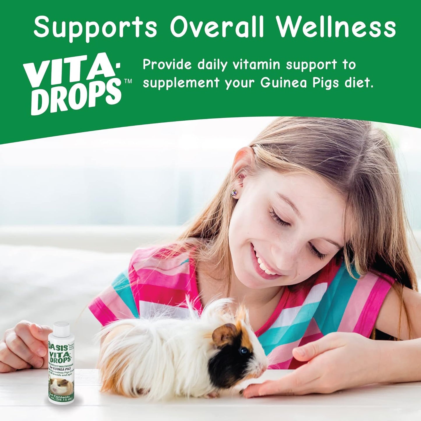 Oasis Vita Drops 2-oz, Guinea Pig Supplement