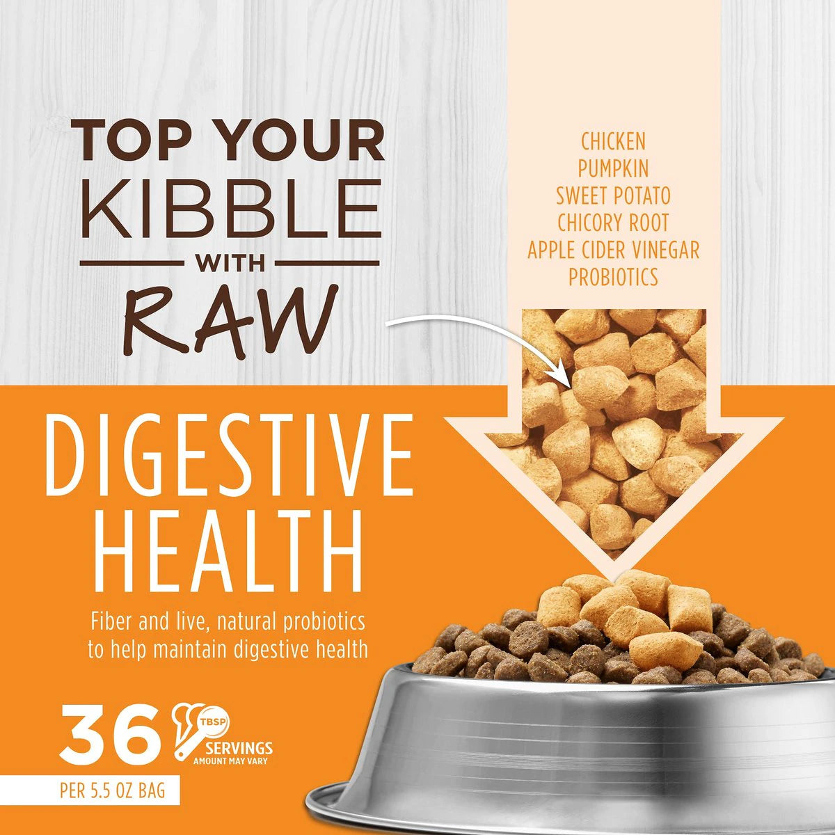 Instinct Raw Boost Mixers Digestive Health 5.5-oz, Cat Meal Topper