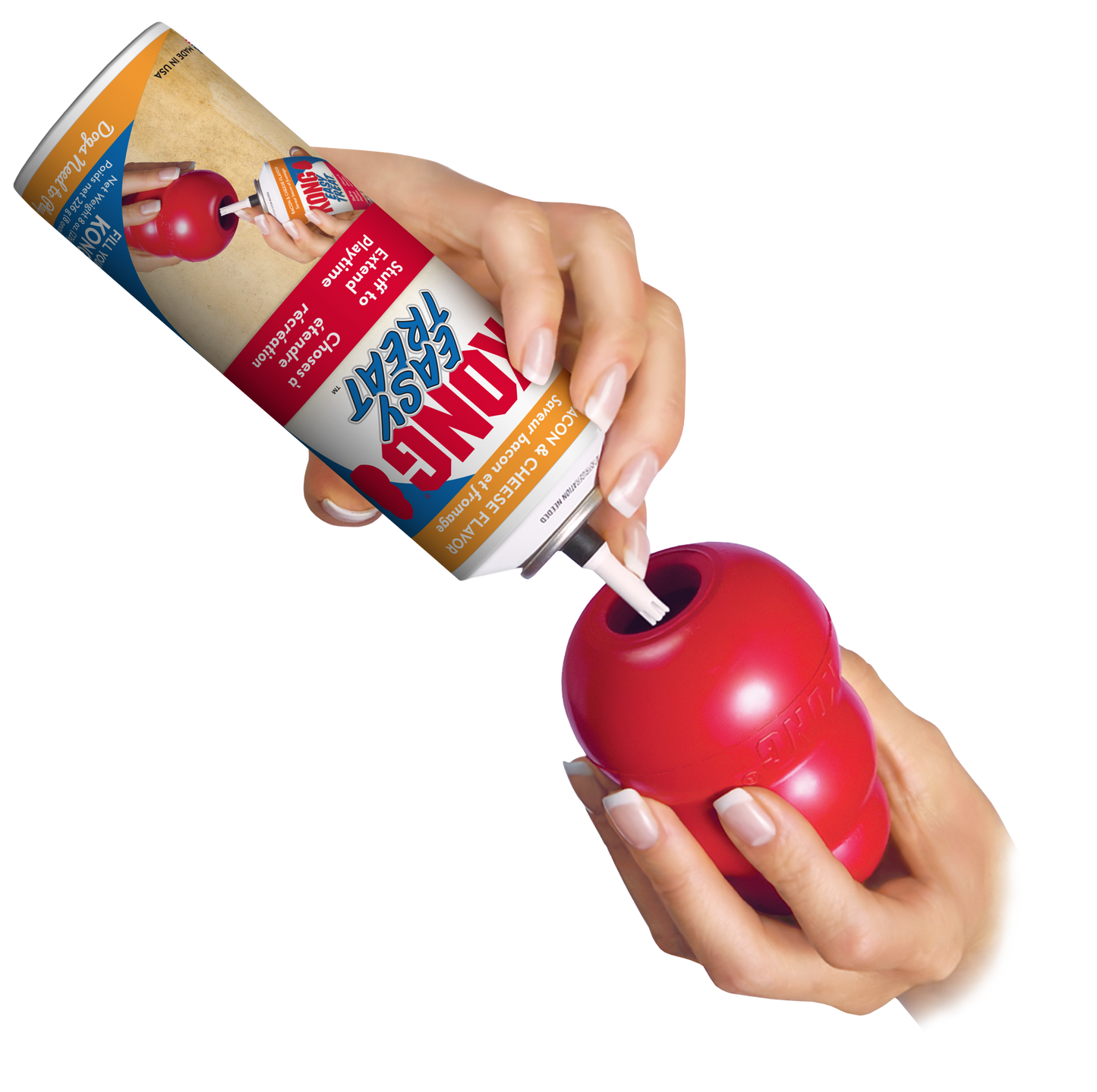 Kong Easy Treat Bacon & Cheese 8-oz, Dog Treat