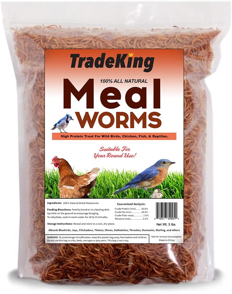 TradeKing Dried Mealworms TradeKing Dried Mealworms