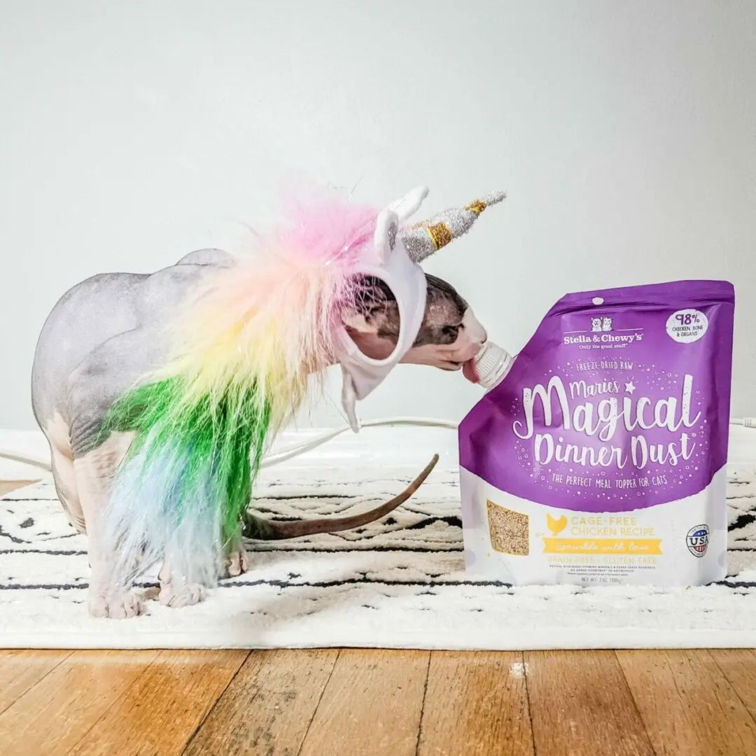 Stella & Chewy's Marie’s Magical Dinner Dust Cage-Free Chicken 7-oz, Cat Meal Topper