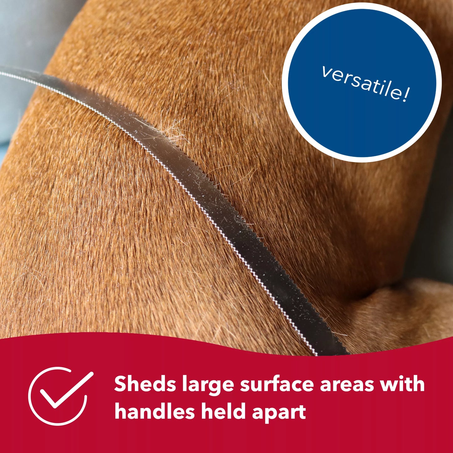 Safari Medium/Large Dual Sided Shedding Blade For Dogs