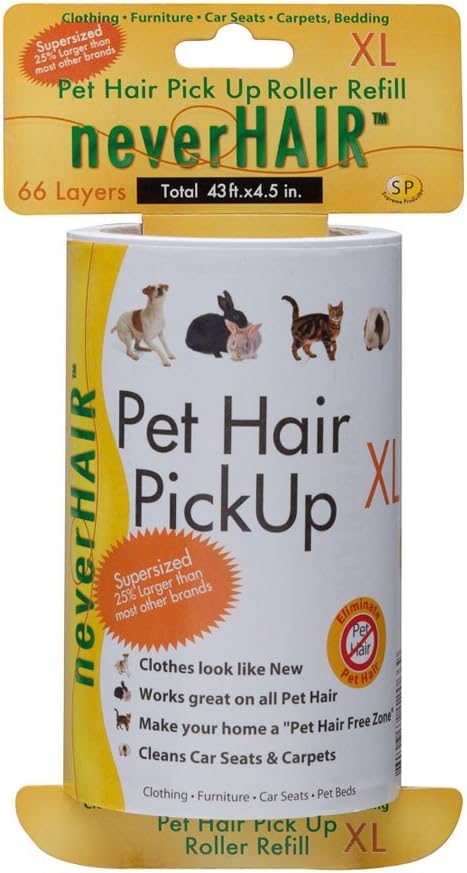 Neverhair Pick up Lint Roller Refills