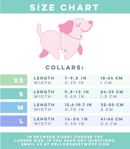 Sassy Woof Best Pup Dog Collar