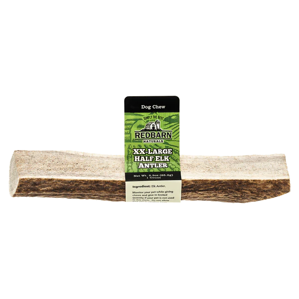 Redbarn Half Elk Antler, Dog Chew, XX-Large