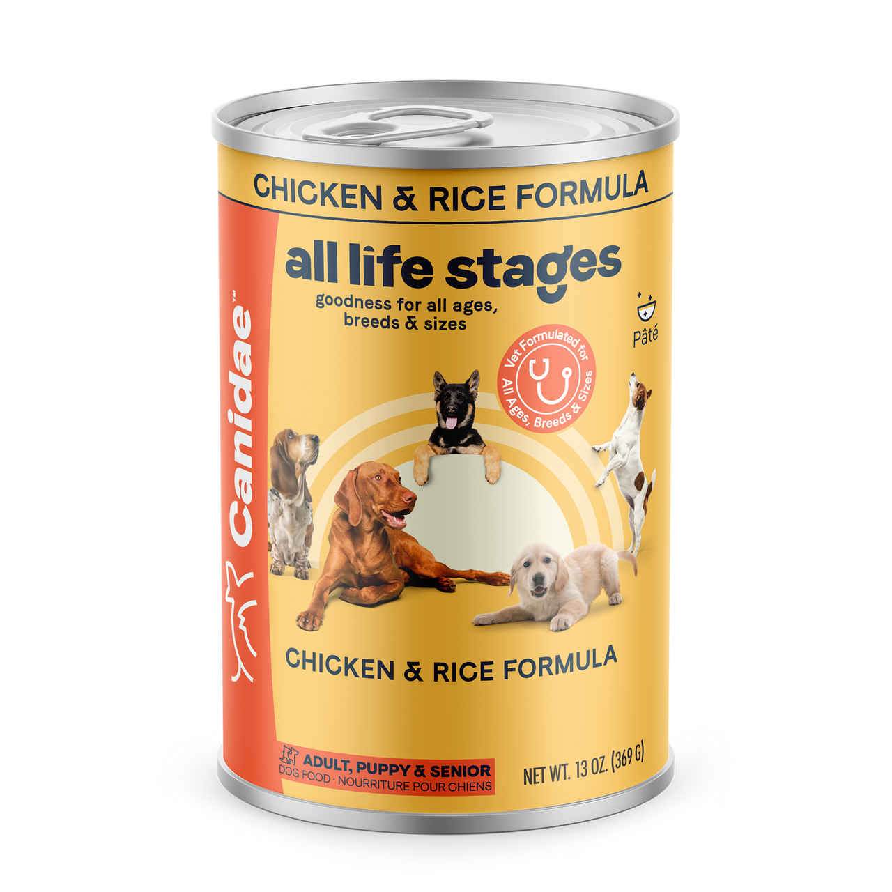 Canidae All Life Stages Chicken & Rice Recipe, Wet Dog Food, Case Of 12