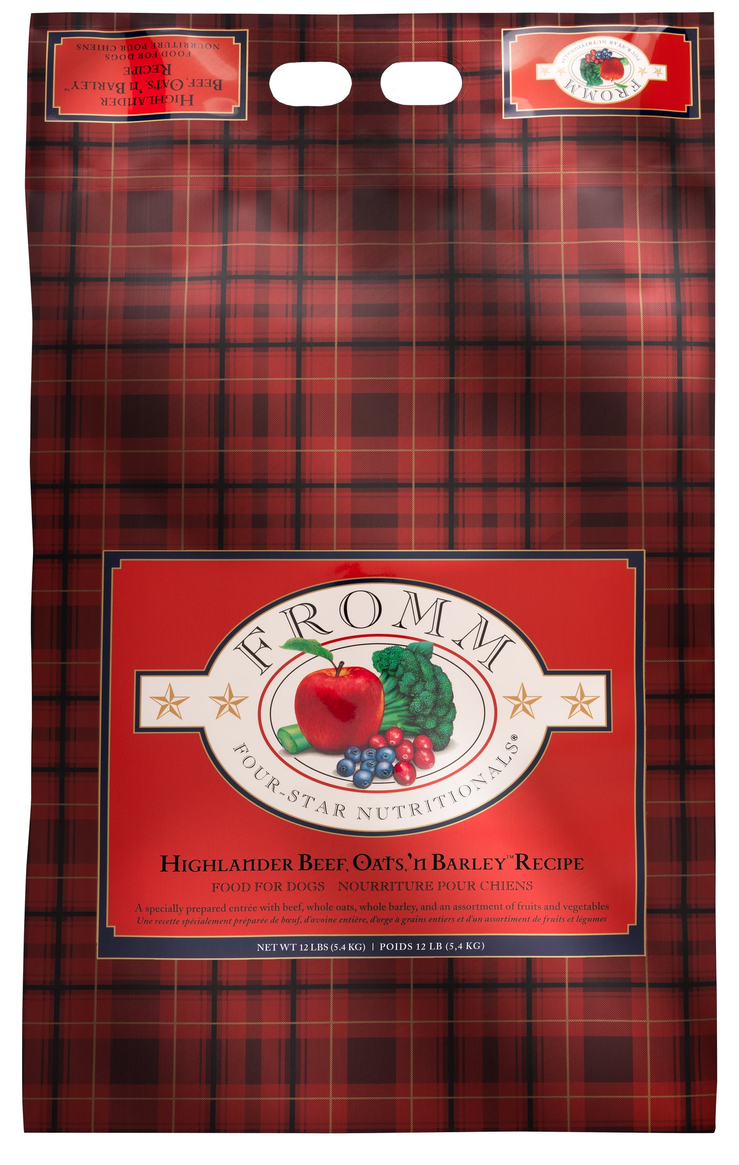 Fromm Four-Star Highlander Beef, Oats, 'N Barley Dry Dog Food