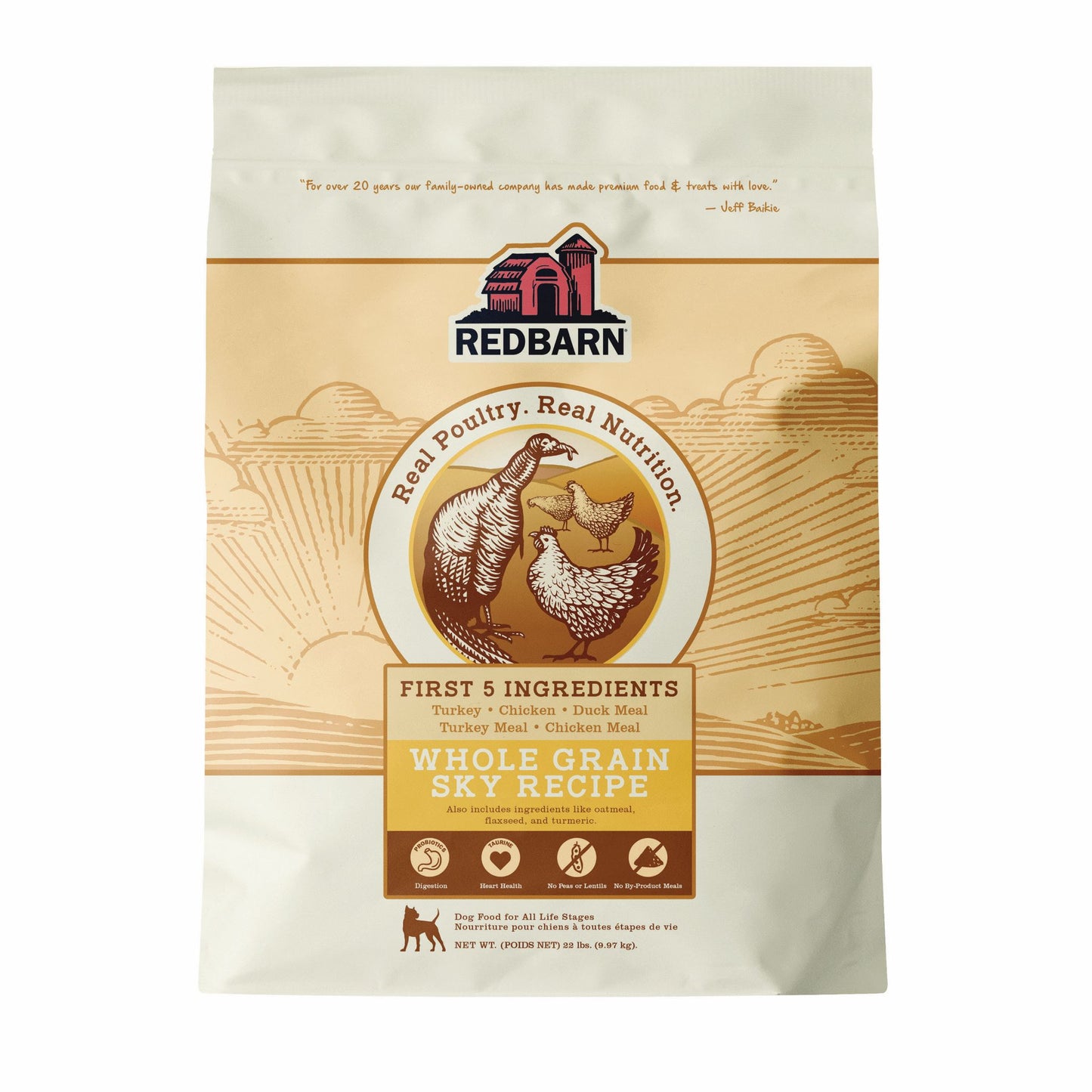 Redbarn Whole Grains Sky Recipe, Dry Dog food