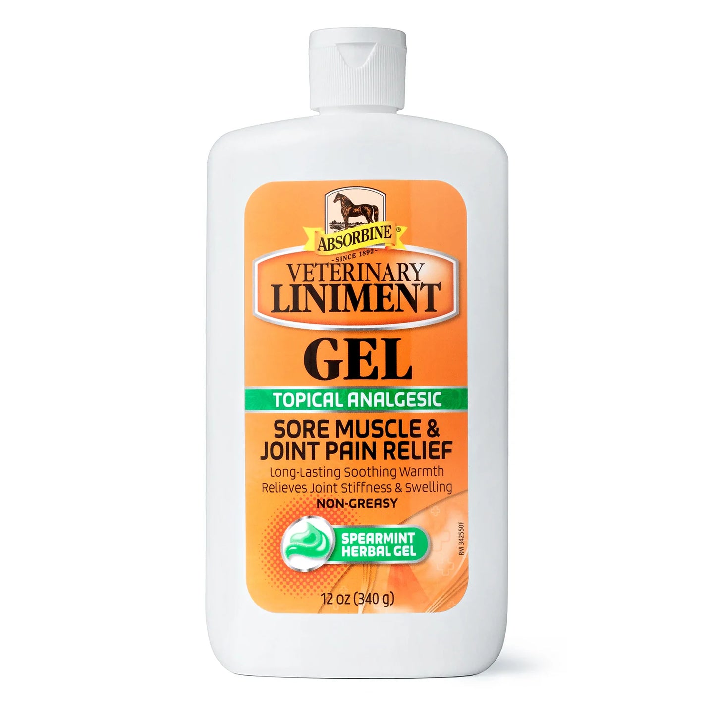 Absorbine Veterinary Sore Muscle & Joint Pain Relief Liniment Gel For Pets