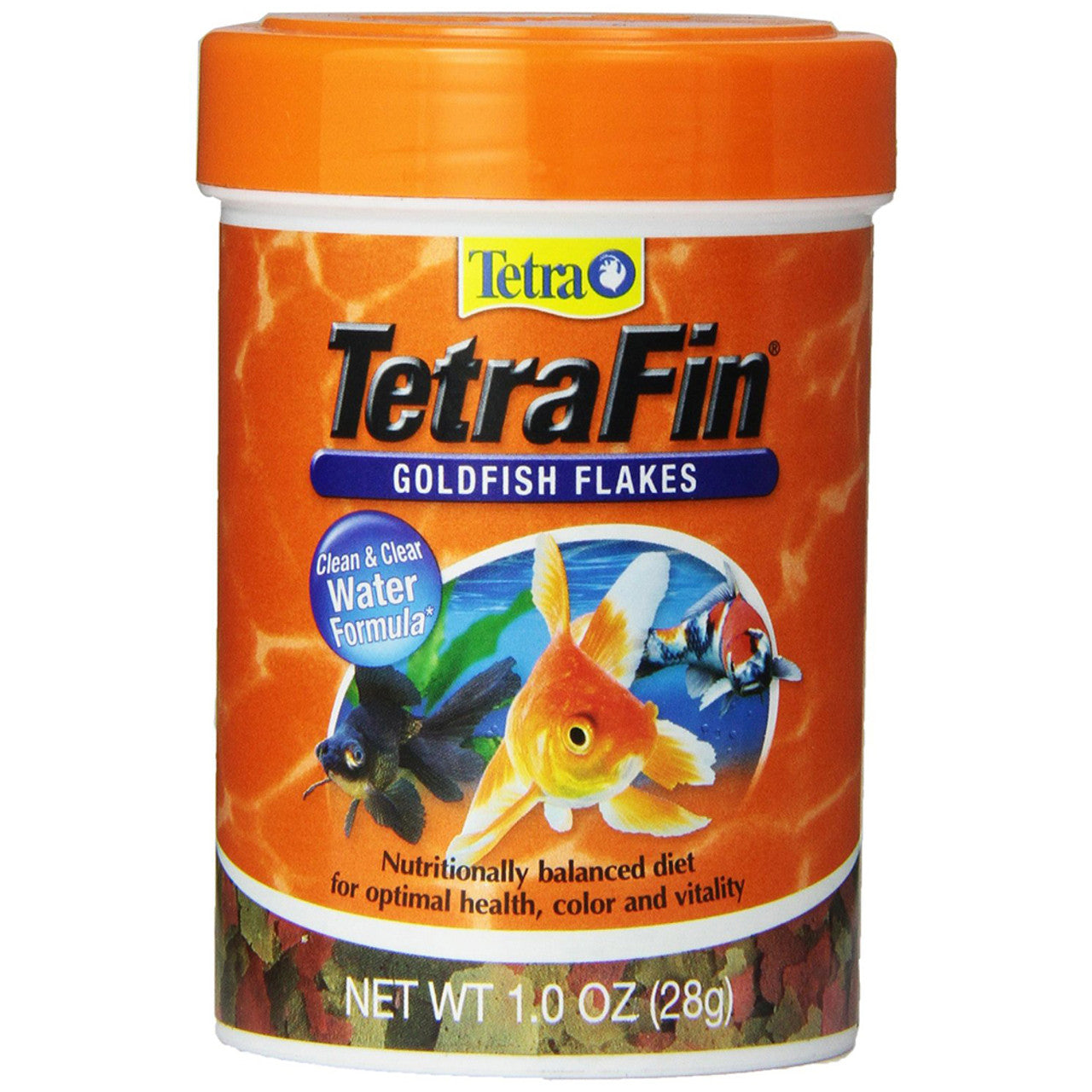 Tetra Tetrafin Goldfish Flakes 1-oz , Fish Food
