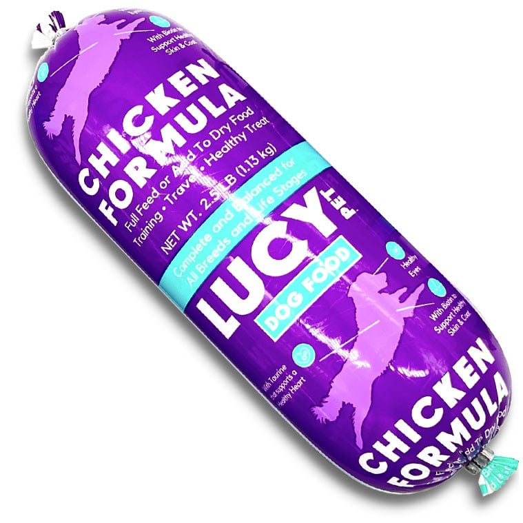Lucy Pet Chicken Formula Dog Food Roll