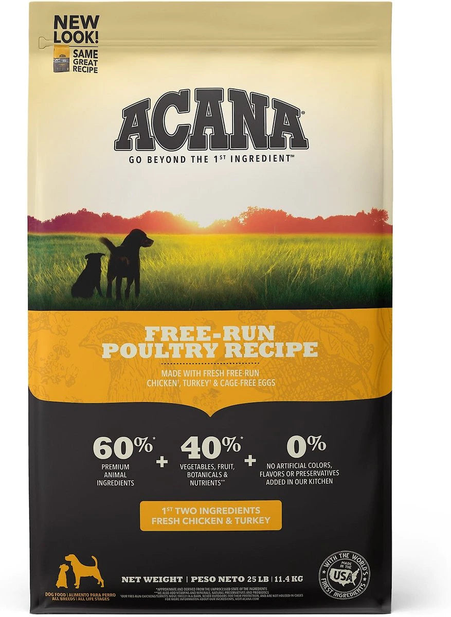 Acana Free-Run Poultry Dry Dog Food