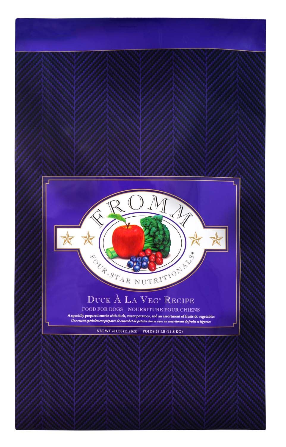 Fromm Four-Star Duck À La Veg Dry Dog Food