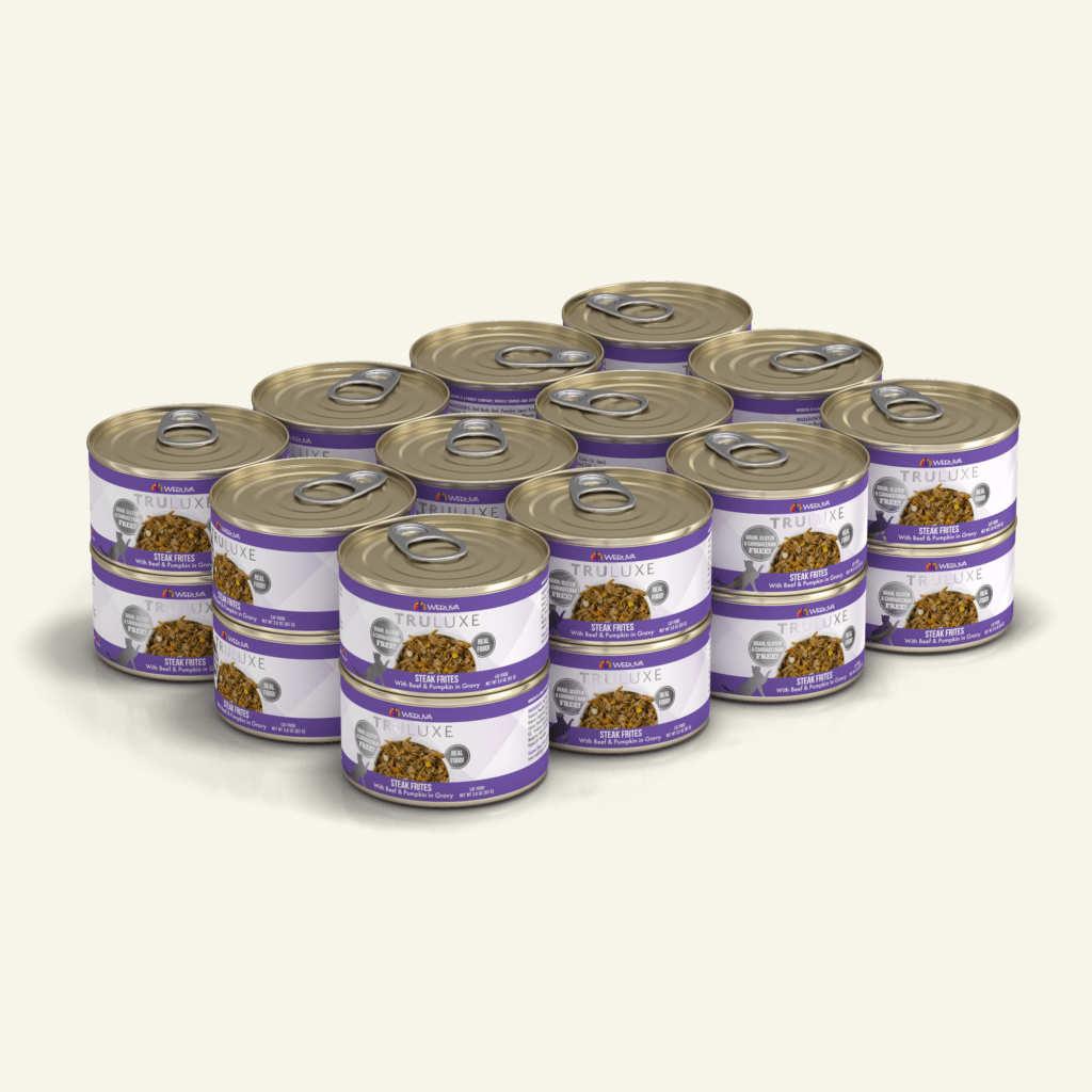 Weruva Truluxe Steak Frites with Beef and Pumpkin in Gravy, Wet Cat Food