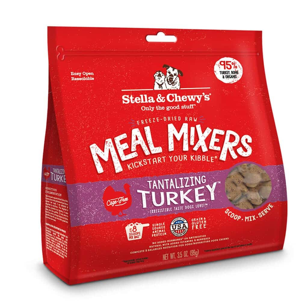 Stella & Chewy's Tantalizing Turkey Meal Mixers Freeze-Dried Dog Food