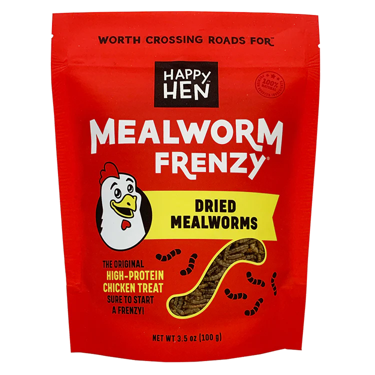 Happy Hen Treats Mealworm Frenzy, Poultry Treat