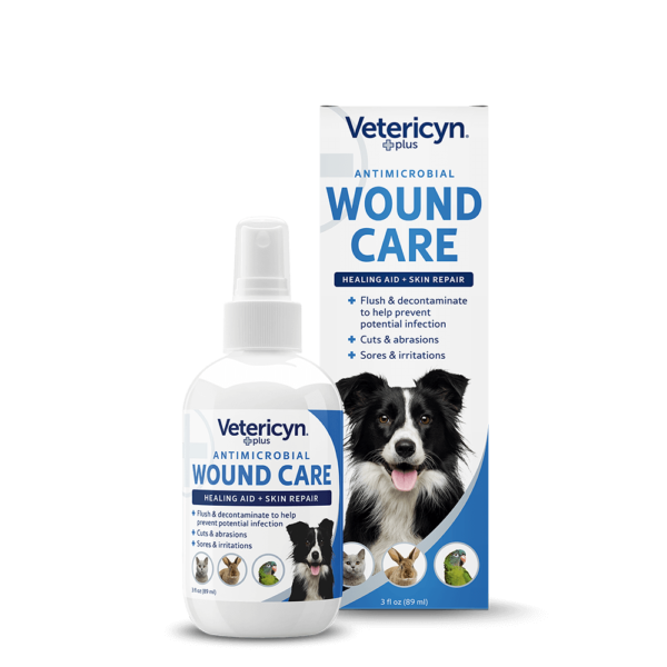 Vetericyn Plus Antimicrobial Spray For Pets, 3-oz