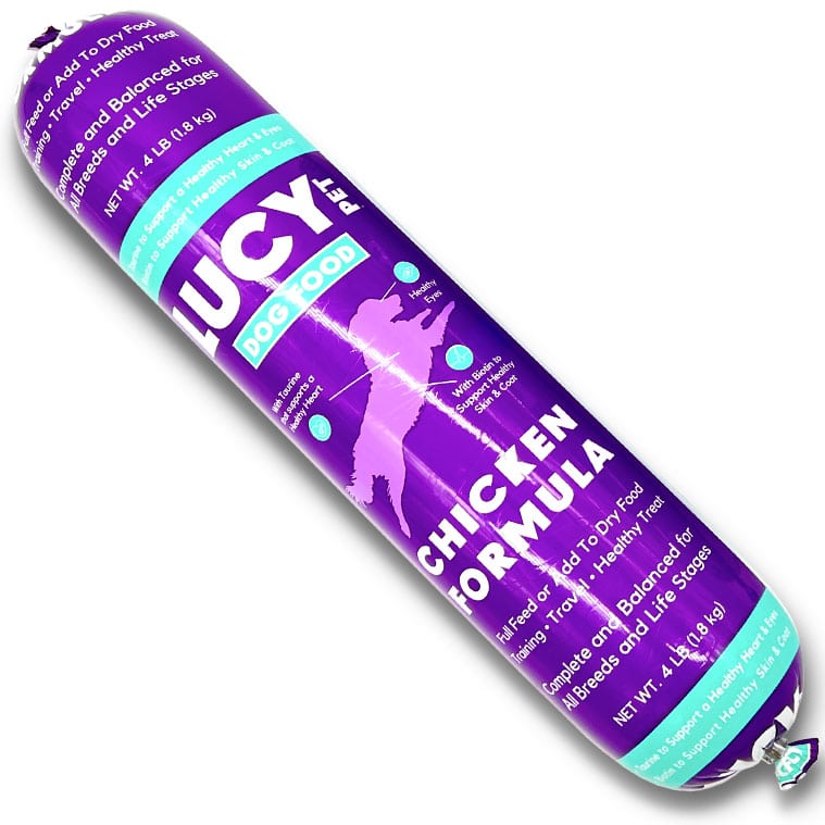 Lucy Pet Chicken Formula Dog Food Roll