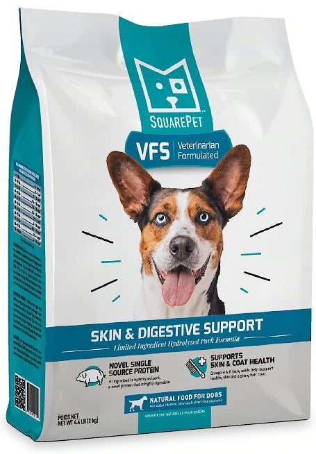 SquarePet VFS Skin And Digestive Support, Dry Dog Food