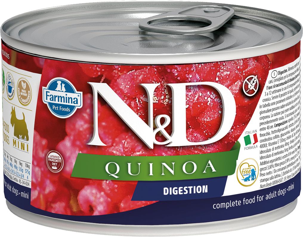 N&d quinoa dog outlet food