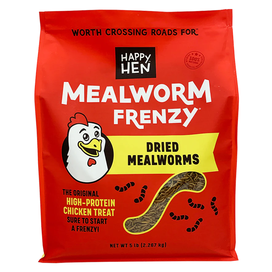 Happy Hen Treats Mealworm Frenzy, Poultry Treat