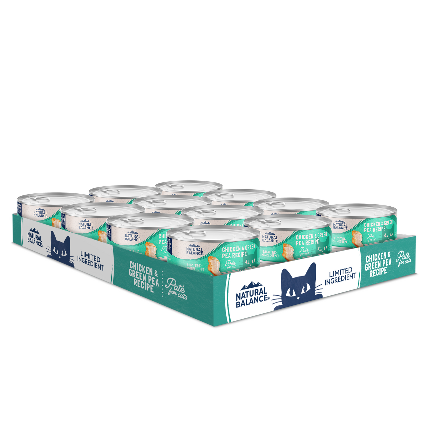 Natural Balance® Limited Ingredient Diets® Chicken and Green Pea Formula Adult, Wet Cat Food, 5.5-oz Case of 24