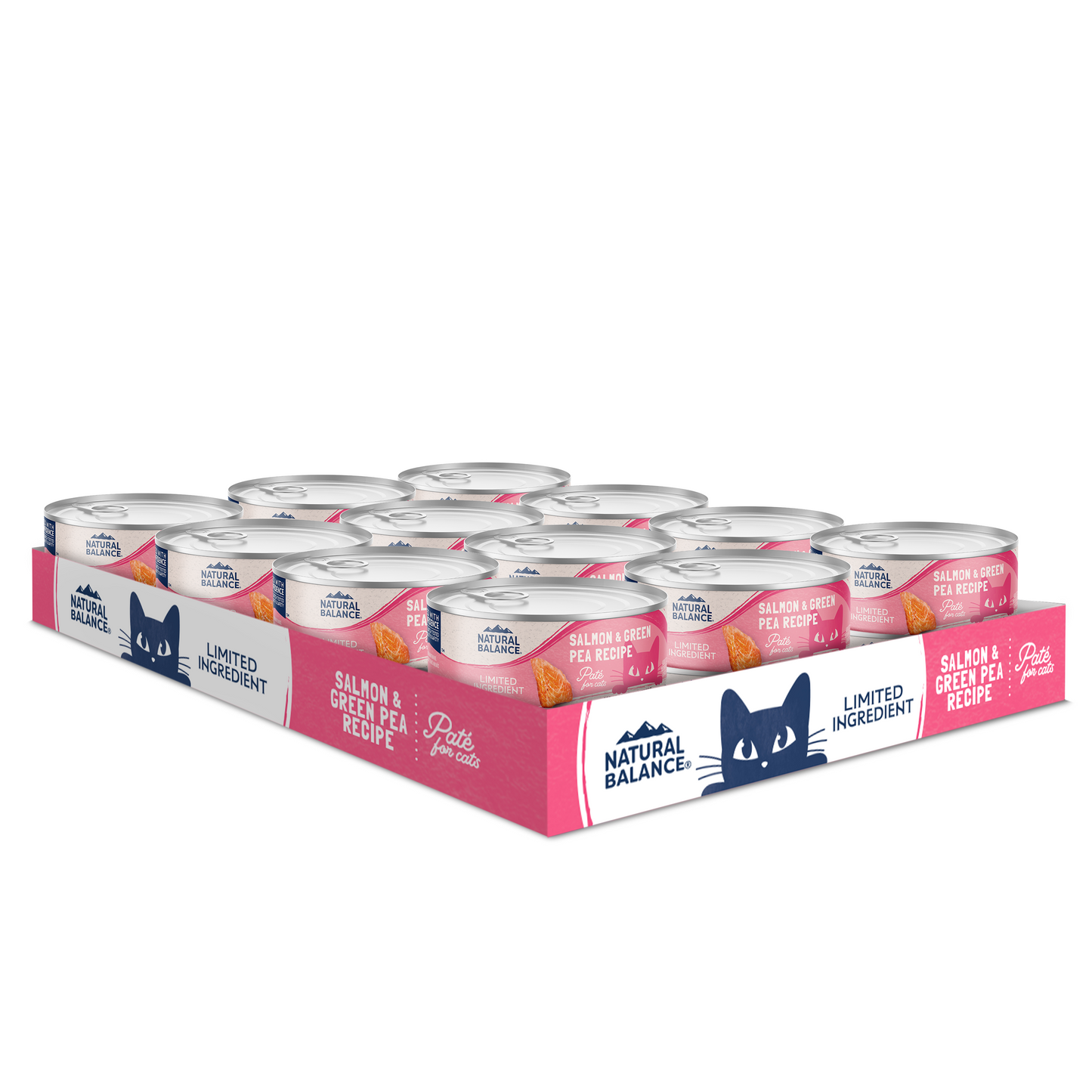 Natural Balance® Limited Ingredient Diets® Salmon and Green Pea Formula Adult, Wet Cat Food, 5.5-oz Case of 24