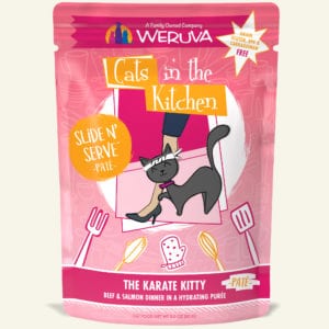 Cats In The Kitchen The Karate Kitty 3-oz Pouch, Wet Cat Food