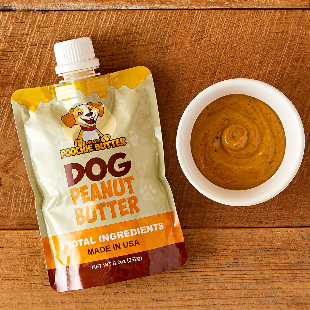 Poochie Butter PB Squeeze Pack , Dog Treat
