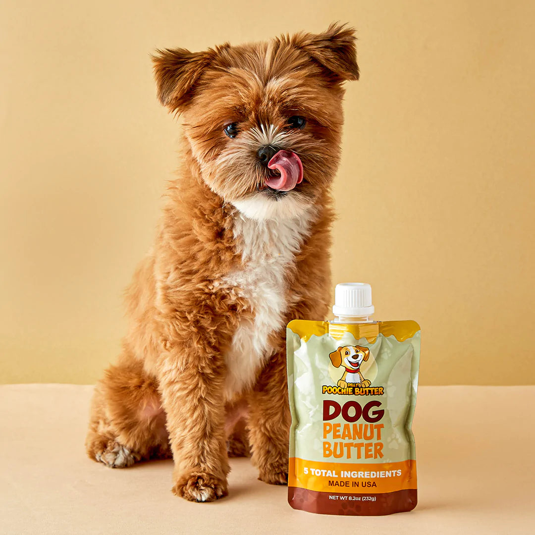 Poochie Butter PB Squeeze Pack , Dog Treat