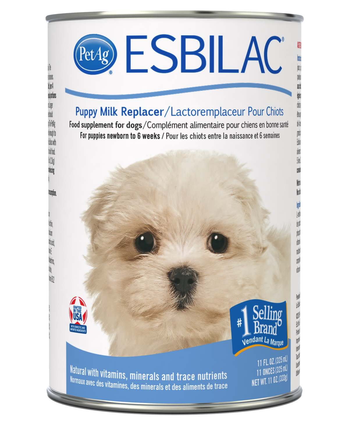PetAg Esbilac Liquid Milk Replacer For Puppies, 11-oz Can