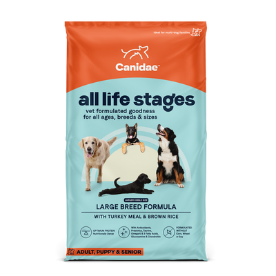 Canidae All Life Stages Large Breed Turkey Dry Dog Food, 40-lb Bag