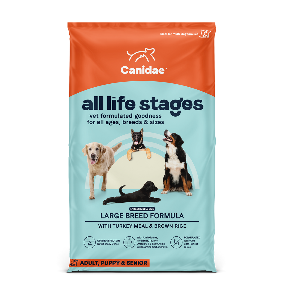 Canidae All Life Stages Large Breed Turkey Dry Dog Food, 40-lb Bag