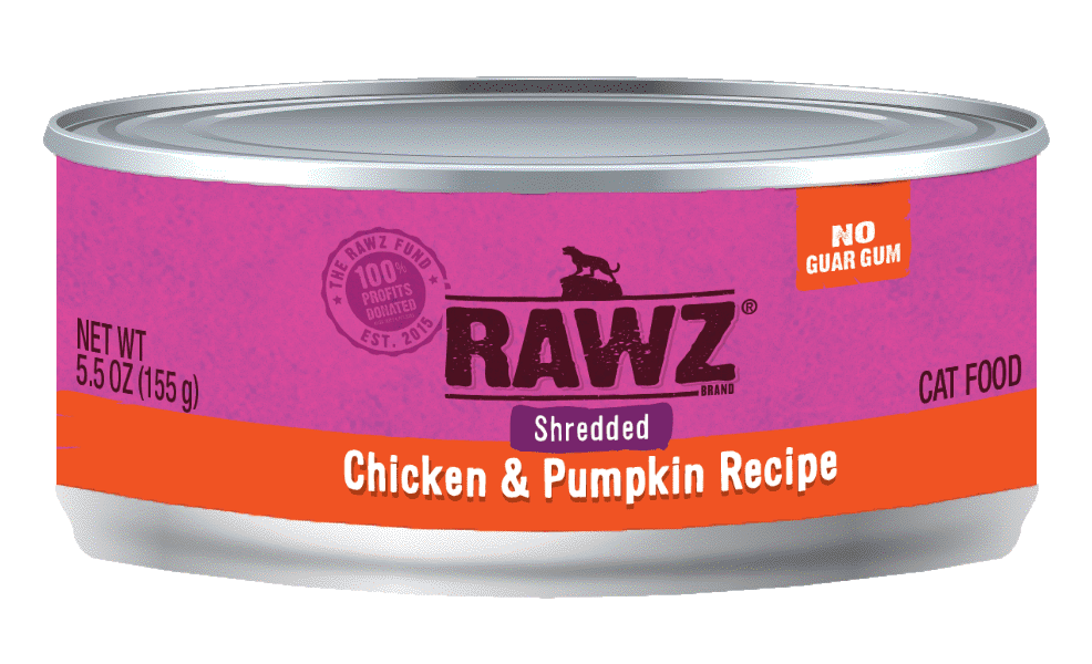 RAWZ Shredded Chicken and Pumpkin Recipe Wet Cat Food Anaheim