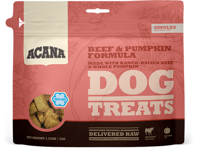 Acana Freeze-Dried Beef & Pumpkin Dog Treats