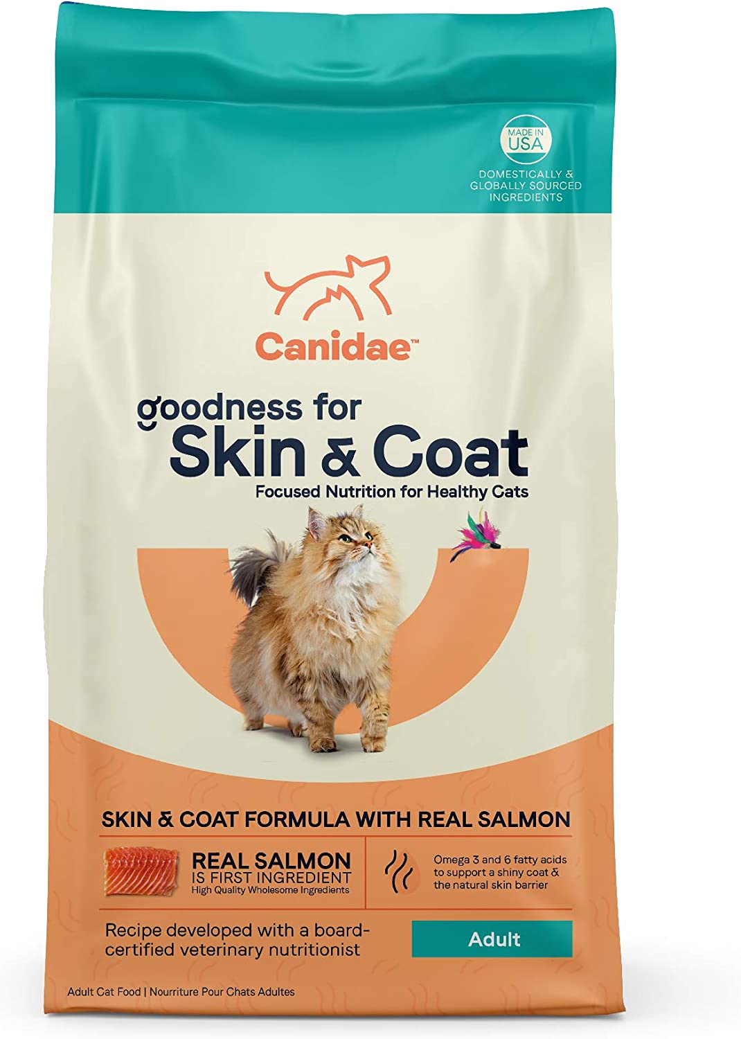 CANIDAE Goodness Skin Coat Formula with Real Salmon Dry Cat