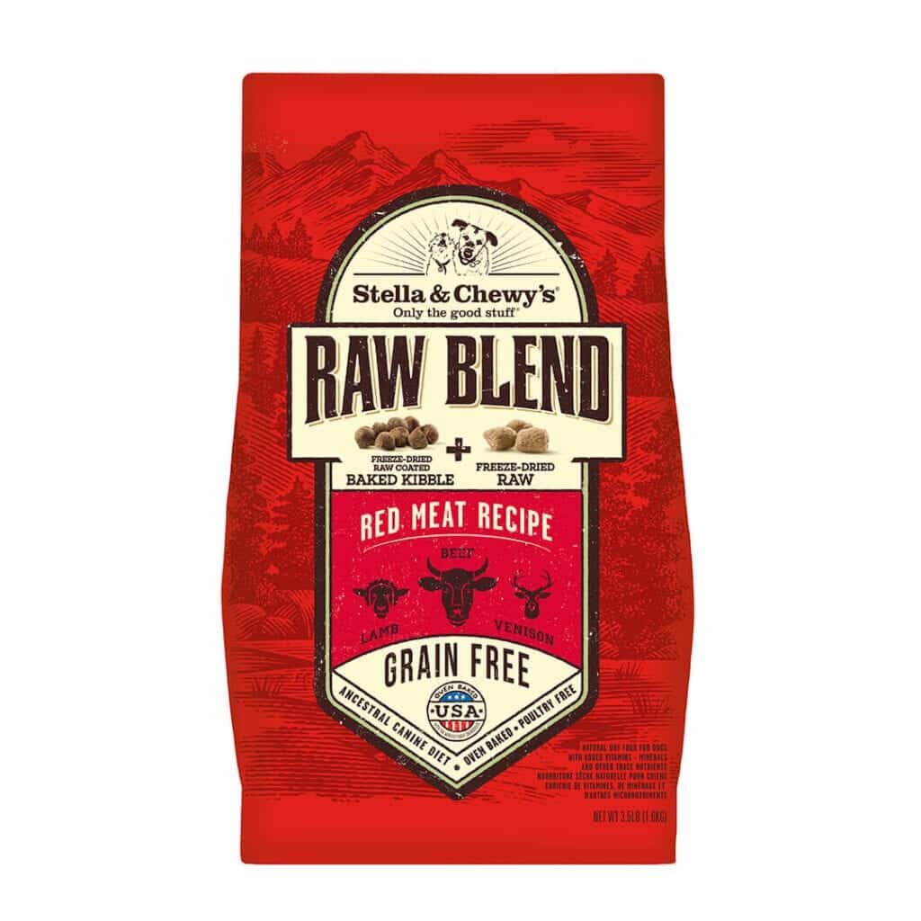 Stella & Chewy's Raw Blend Grain Free Red Meat Recipe Dry Dog Food