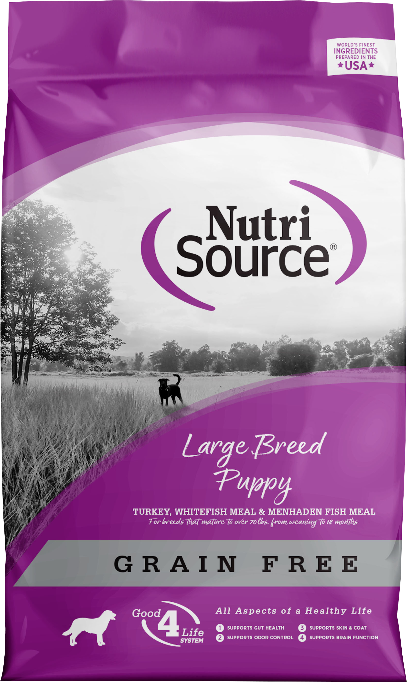 Nutrisource puppy top grain free