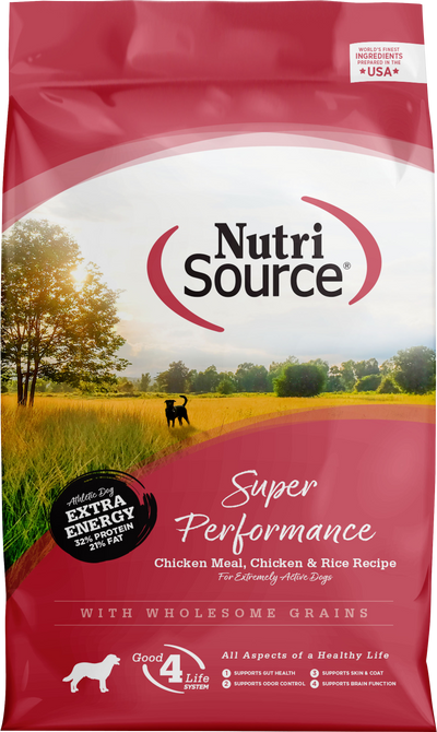 NutriSource® Super Performance Dry Dog Food, 40-lb Bag