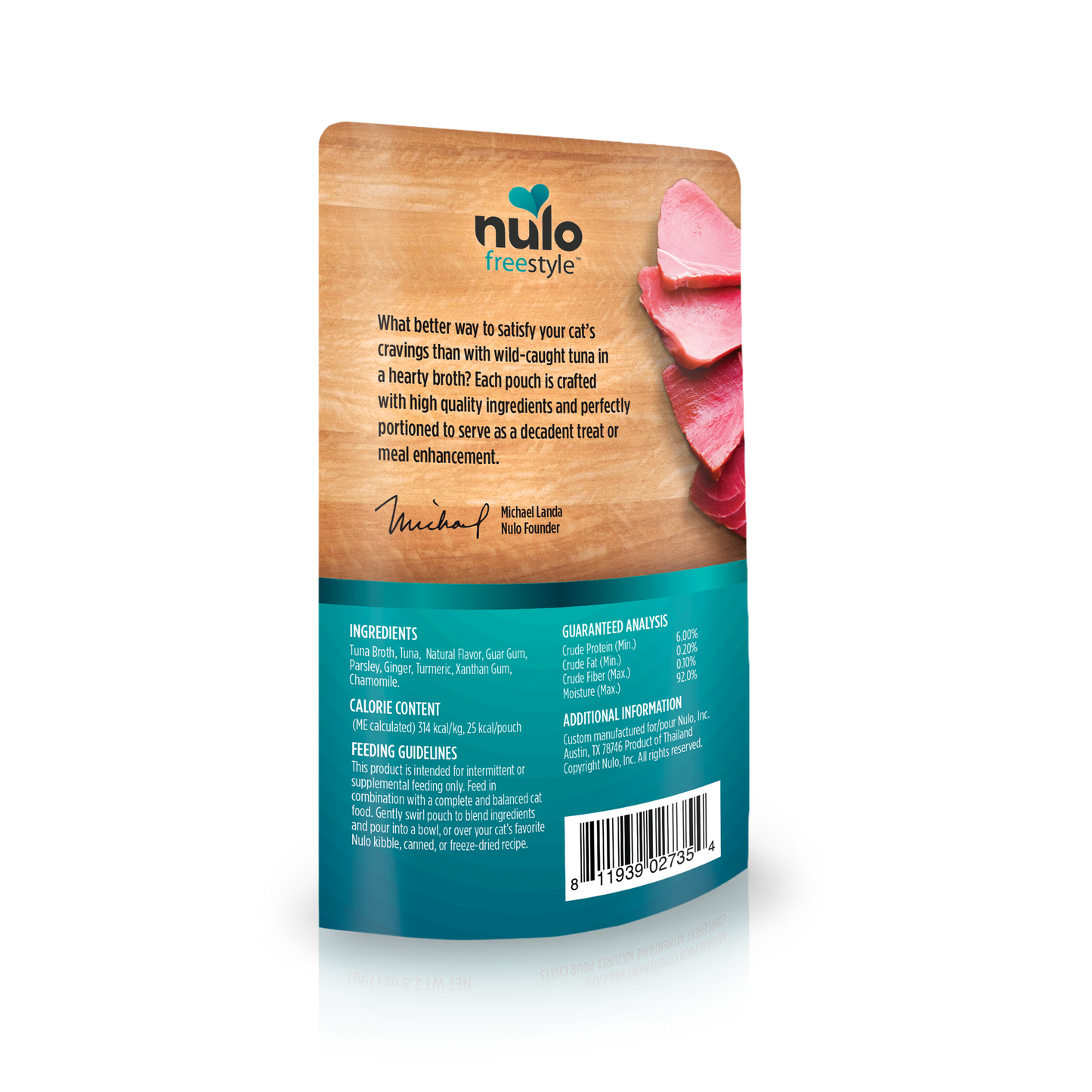 Nulo Freestyle Chunky Tuna Broth 2.8-oz, Cat Meal Topper