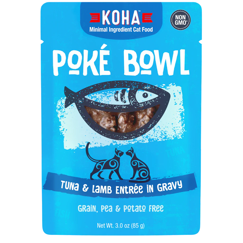Koha Poké Bowl Tuna And Lamb Entrée In Gravy 3-oz, Wet Cat Food
