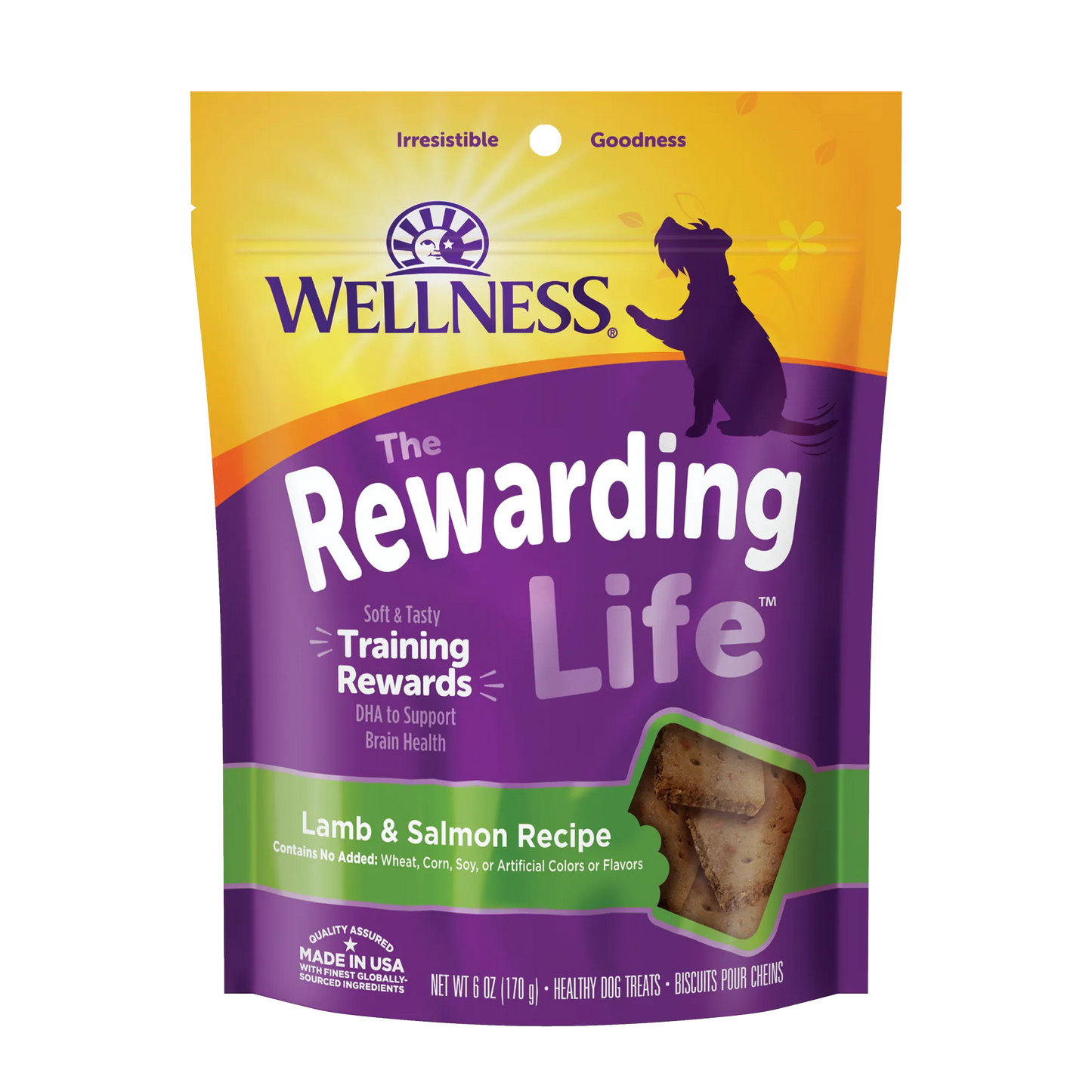 Wellness The Rewarding Life Lamb & Salmon 6-oz, Dog Treat
