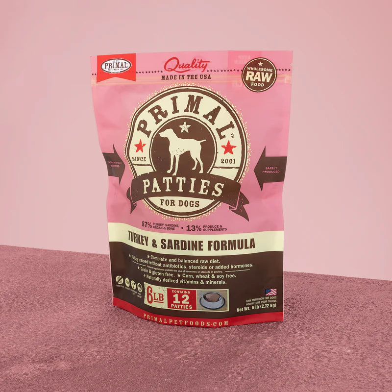 Primal frozen shop patties