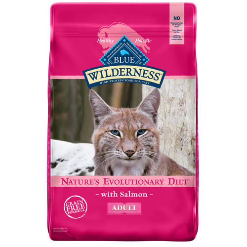 Blue Buffalo Wilderness High Protein Natural Adult Dry Cat Food, Salmon
