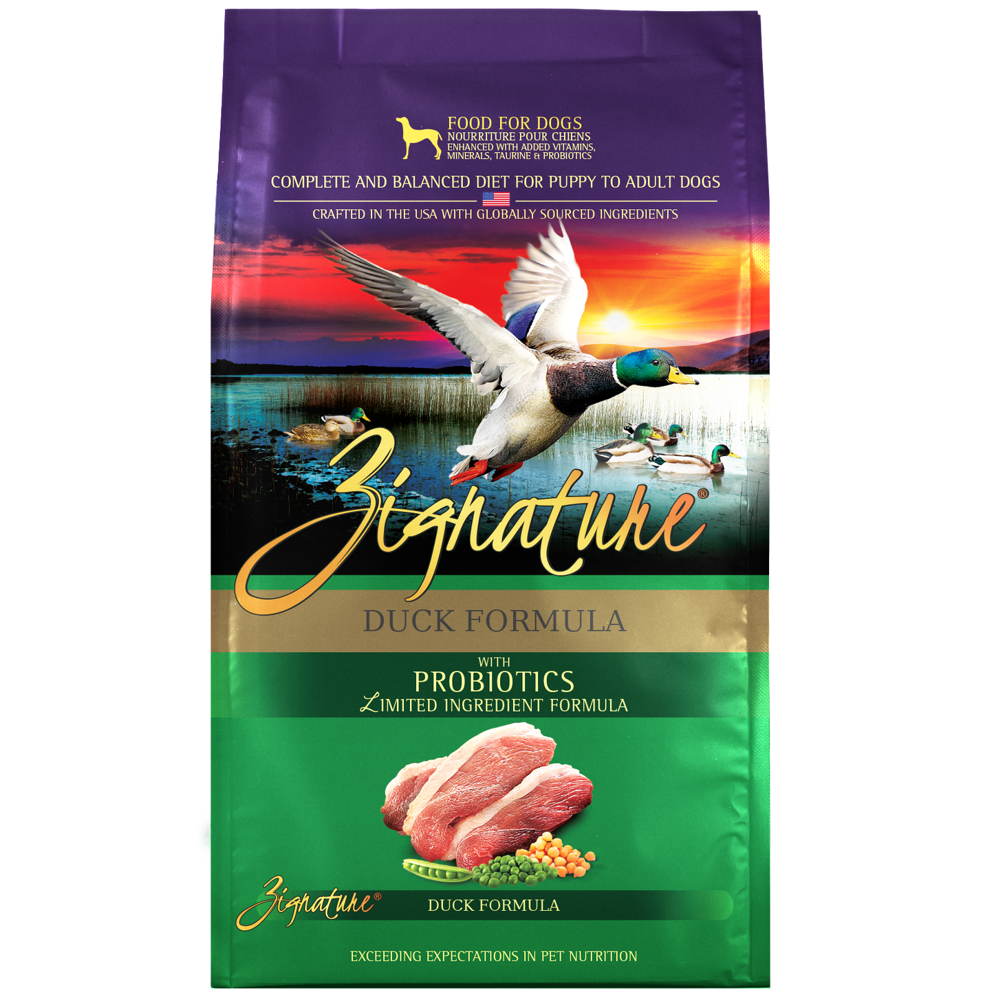 Zignature Grain Free Limited Ingredient Duck Dry Dog Food