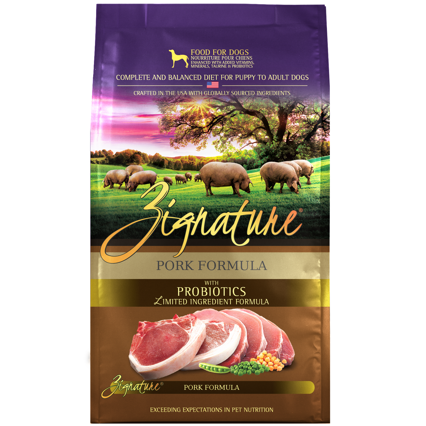 Zignature Grain Free Limited Ingredient Pork Dry Dog Food