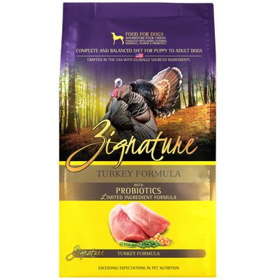 Zignature Grain Free Limited Ingredient Turkey Dry Dog Food