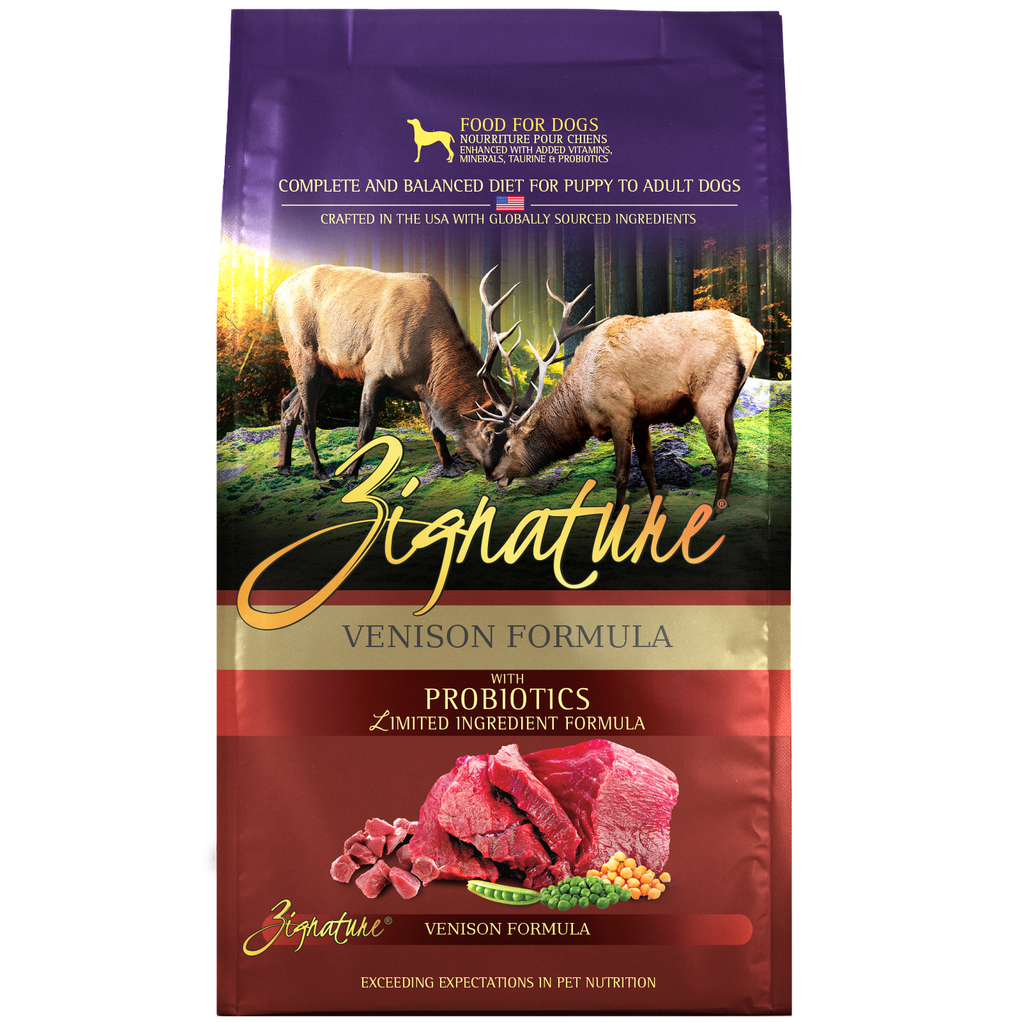 Zignature Grain Free Limited Ingredient Venison Dry Dog Food