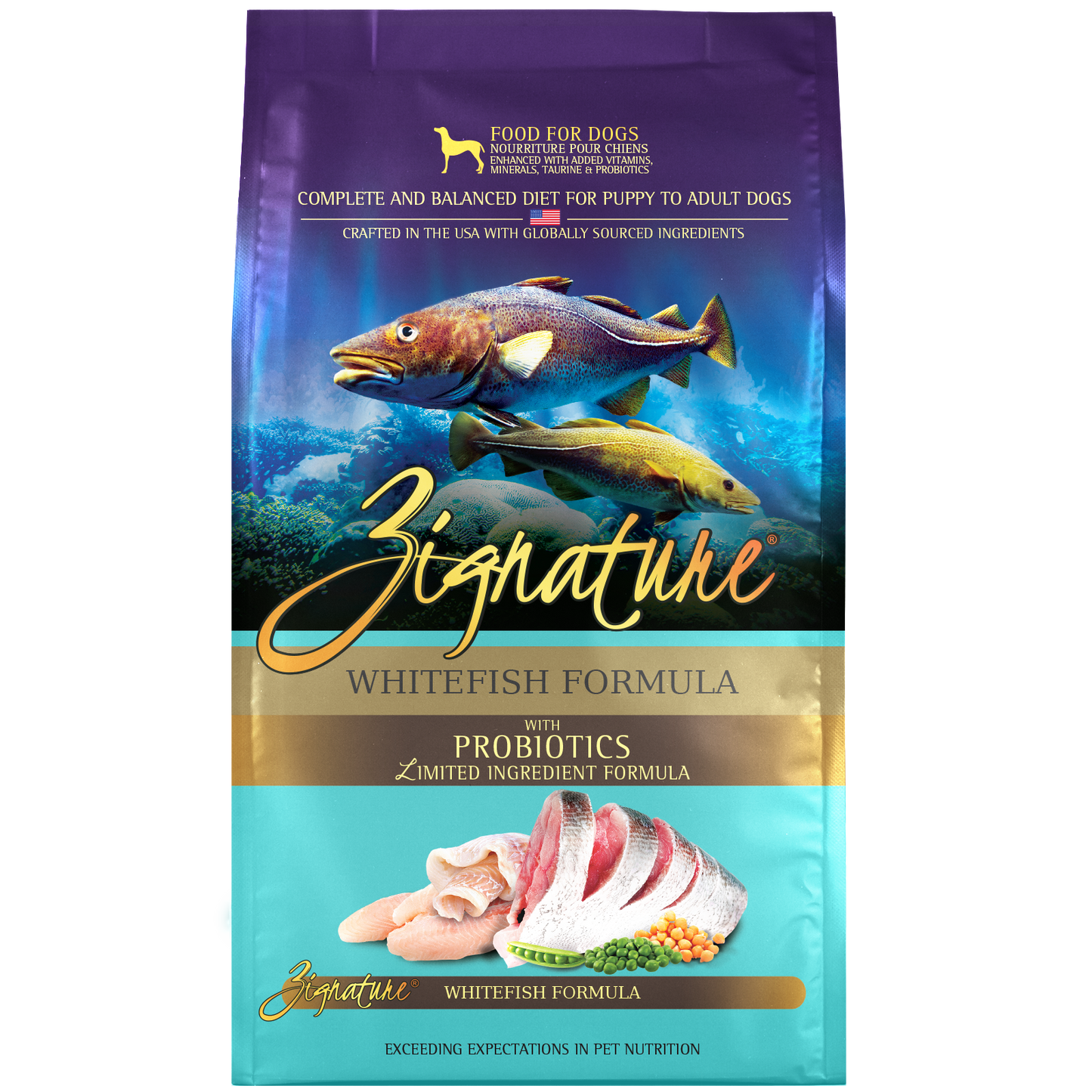 Zignature Grain Free Limited Ingredient Whitefish Dry Dog Food